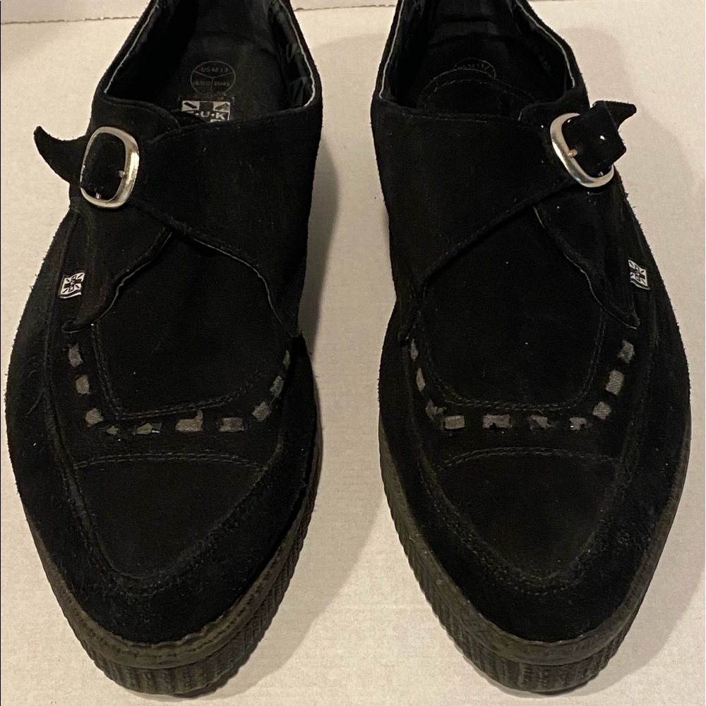 Tred-Air UK suede pointed creepers